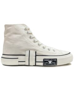 آلستار ساق بلند لیمیتد سفید خط مشکی